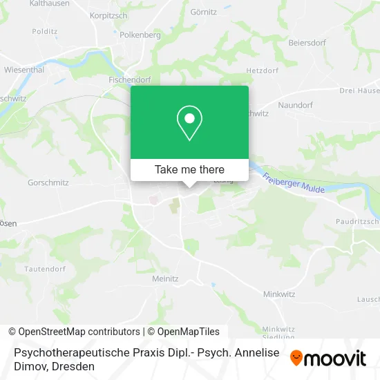 Карта Psychotherapeutische Praxis Dipl.- Psych. Annelise Dimov