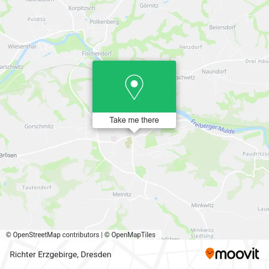 Карта Richter Erzgebirge