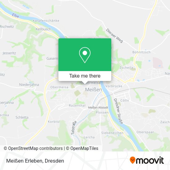 Карта Meißen Erleben