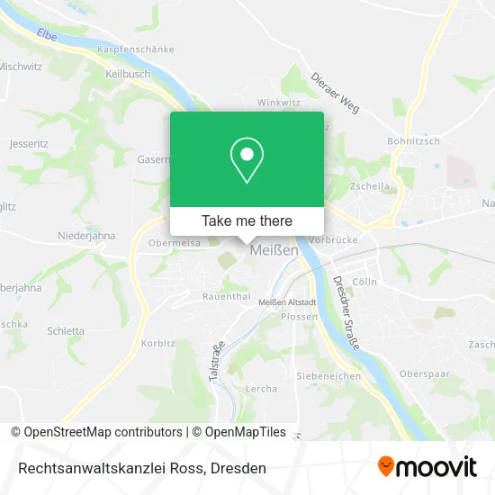 Карта Rechtsanwaltskanzlei Ross