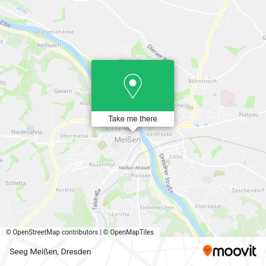 Карта Seeg Meißen