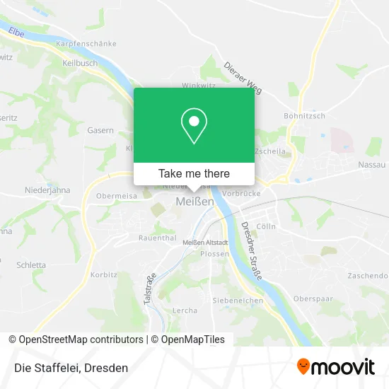 Карта Die Staffelei