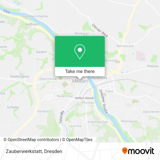 Карта Zauberwerkstatt