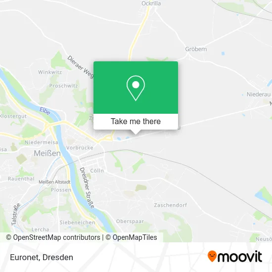 Euronet map