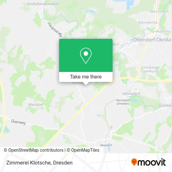 Карта Zimmerei Klotsche