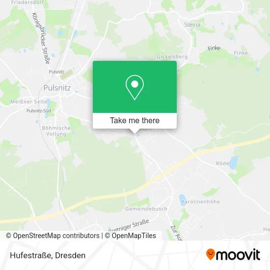 Карта Hufestraße