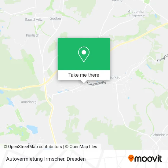 Карта Autovermietung Irmscher
