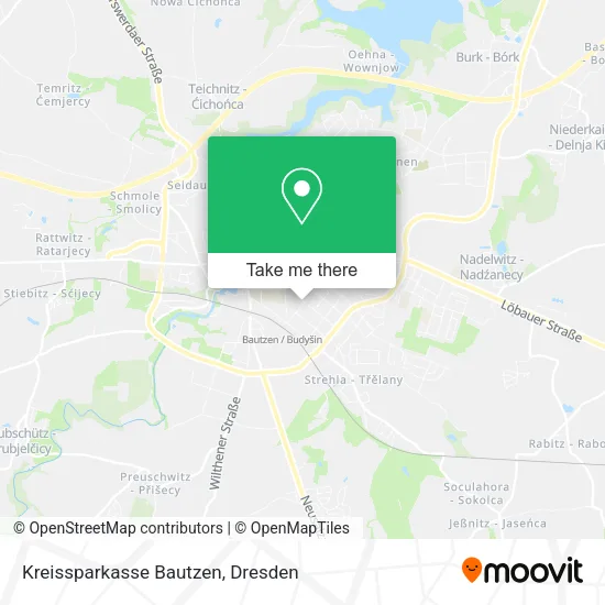 Карта Kreissparkasse Bautzen