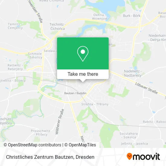 Карта Christliches Zentrum Bautzen
