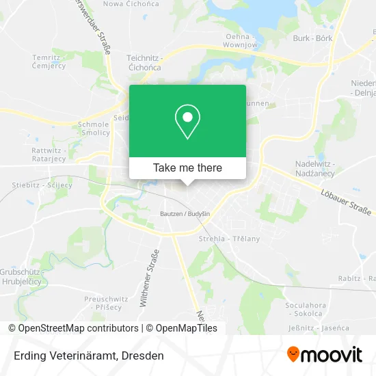 Erding Veterinäramt map