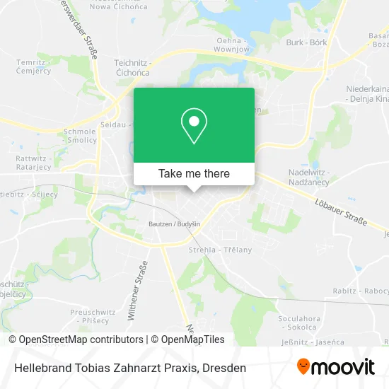 Карта Hellebrand Tobias Zahnarzt Praxis