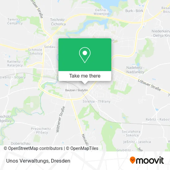 Карта Unos Verwaltungs