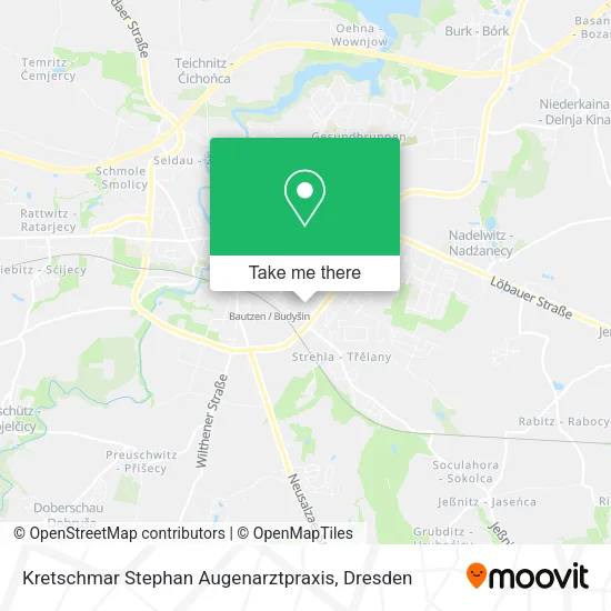 Карта Kretschmar Stephan Augenarztpraxis