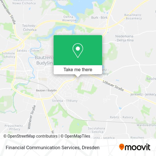 Карта Financial Communication Services