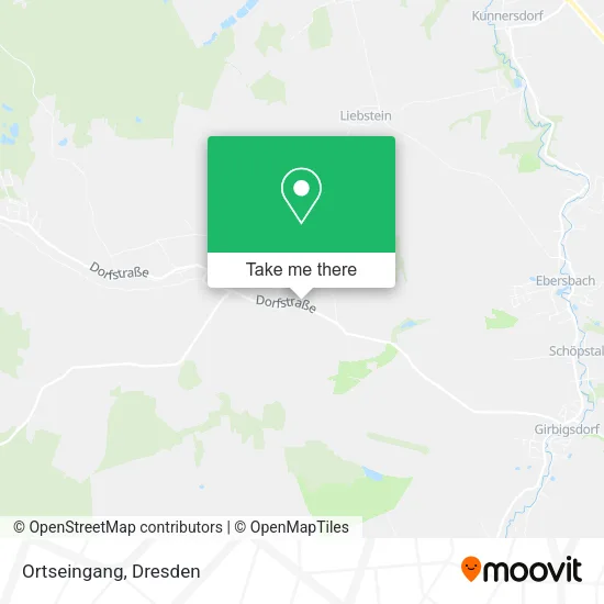 Карта Ortseingang