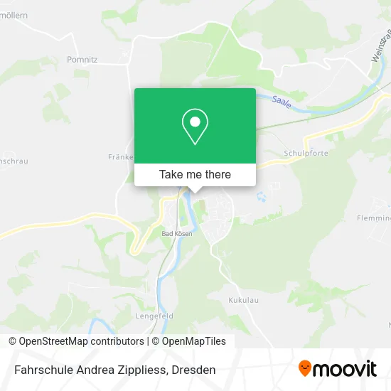 Карта Fahrschule Andrea Zippliess