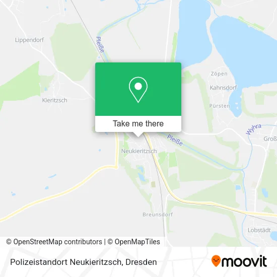Polizeistandort Neukieritzsch map