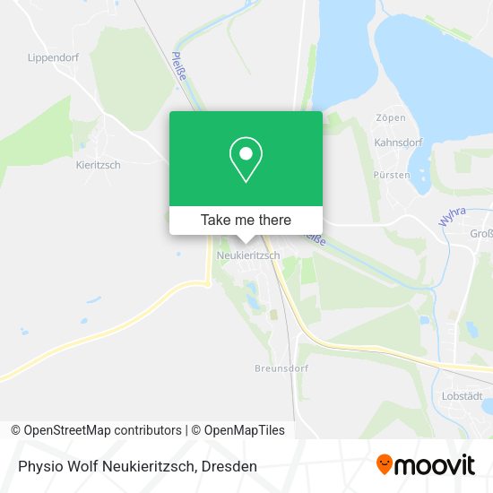 Карта Physio Wolf Neukieritzsch