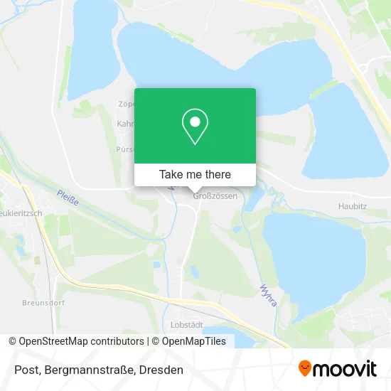 Карта Post, Bergmannstraße