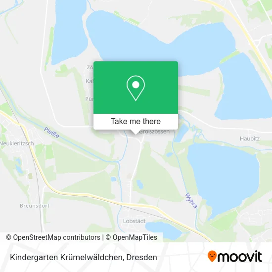 Карта Kindergarten Krümelwäldchen