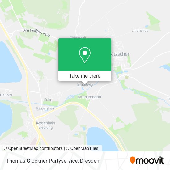 Карта Thomas Glöckner Partyservice