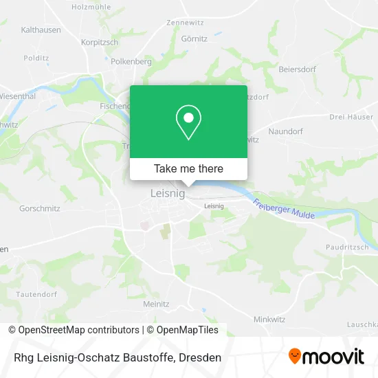Карта Rhg Leisnig-Oschatz Baustoffe