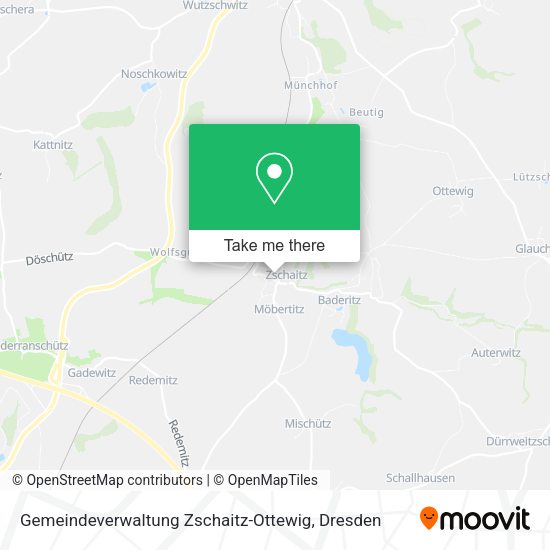 Карта Gemeindeverwaltung Zschaitz-Ottewig