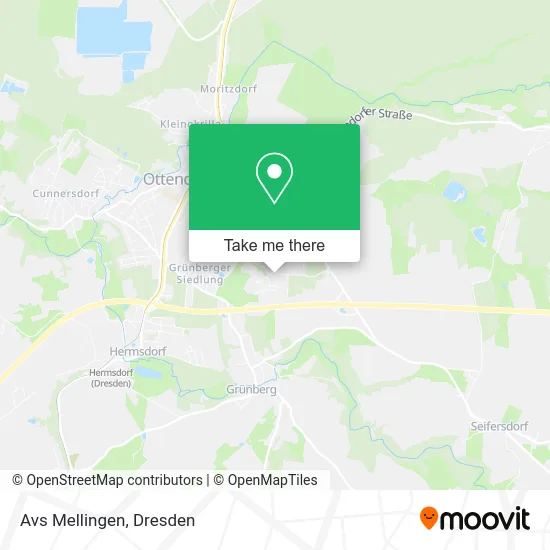 Карта Avs Mellingen