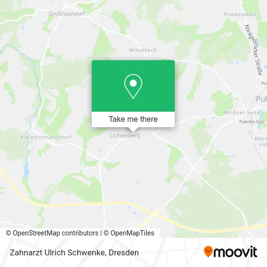 Карта Zahnarzt Ulrich Schwenke