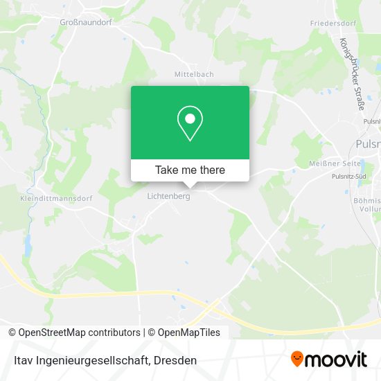 Карта Itav Ingenieurgesellschaft