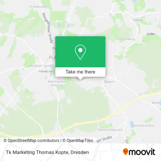 Карта Tk Marketing Thomas Kopte