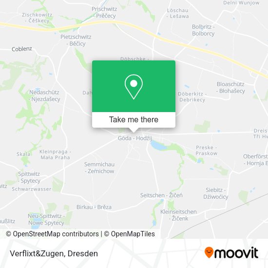 Карта Verflixt&Zugen
