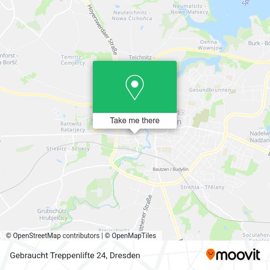 Карта Gebraucht Treppenlifte 24