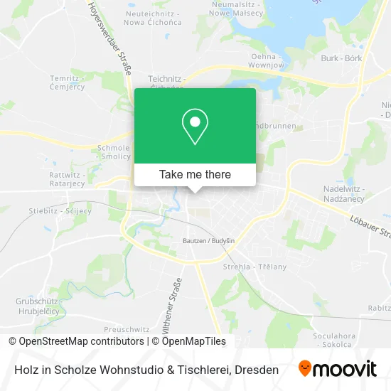 Карта Holz in Scholze Wohnstudio & Tischlerei