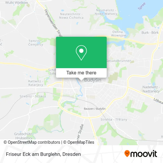 Карта Friseur Eck am Burglehn