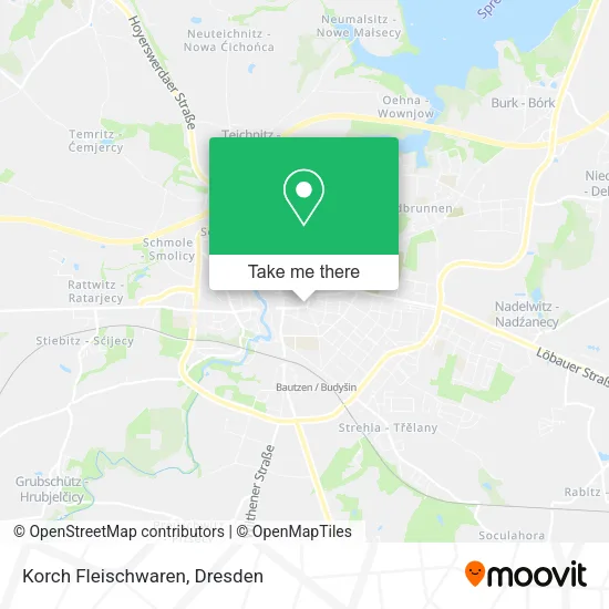 Карта Korch Fleischwaren