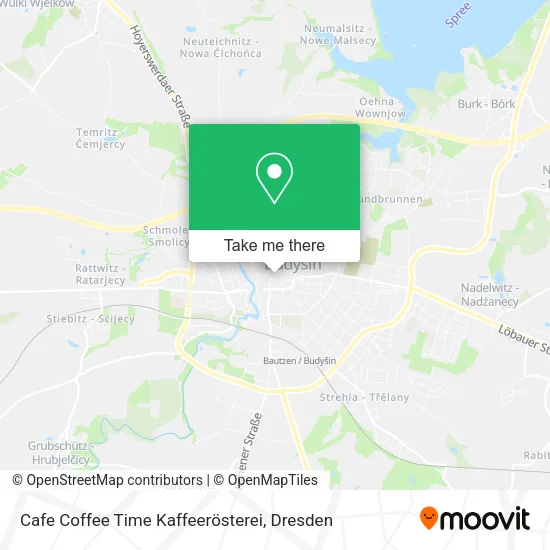 Карта Cafe Coffee Time Kaffeerösterei