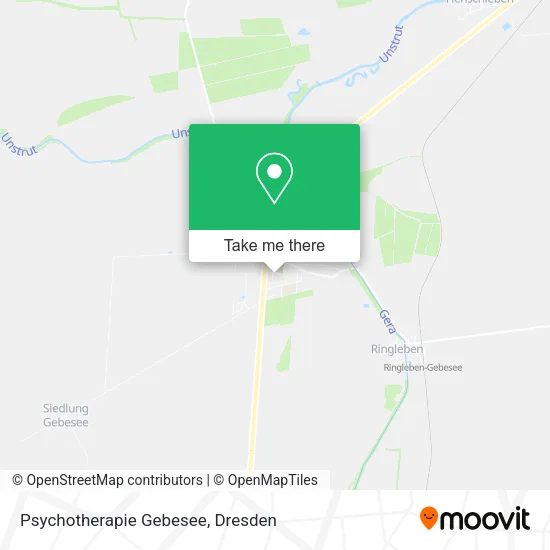 Карта Psychotherapie Gebesee