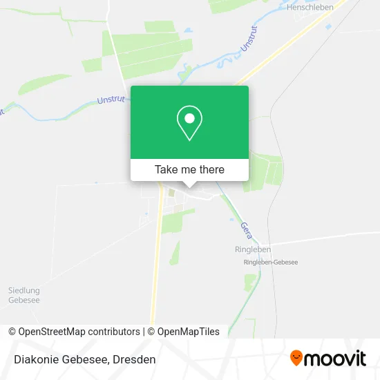 Карта Diakonie Gebesee