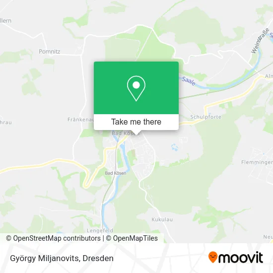 Карта György Miljanovits