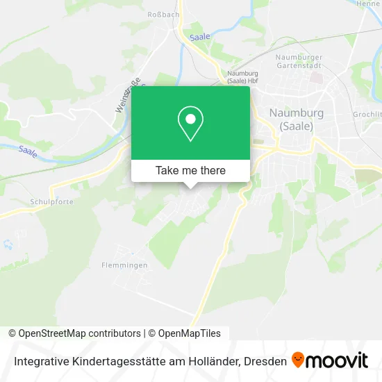 Карта Integrative Kindertagesstätte am Holländer