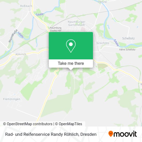 Карта Rad- und Reifenservice Randy Röhlich