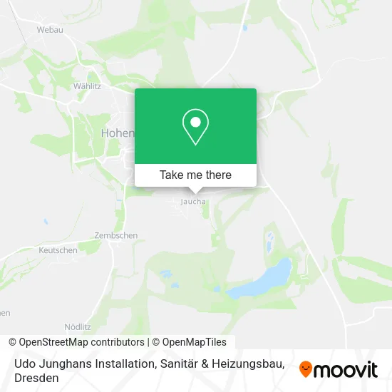 Карта Udo Junghans Installation, Sanitär & Heizungsbau