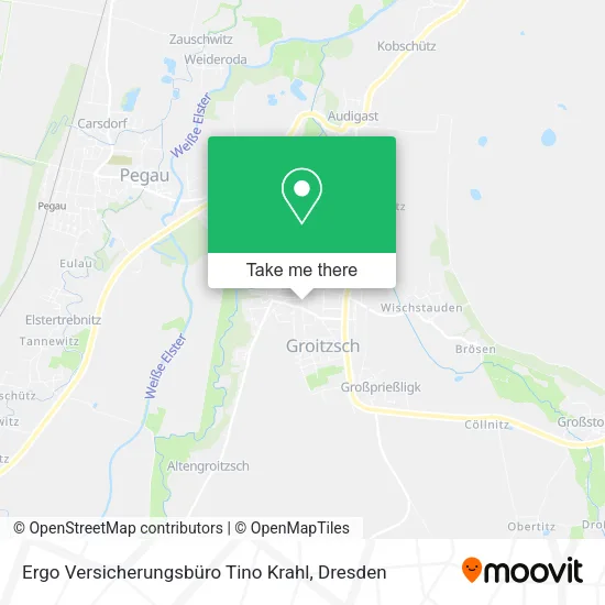 Карта Ergo Versicherungsbüro Tino Krahl