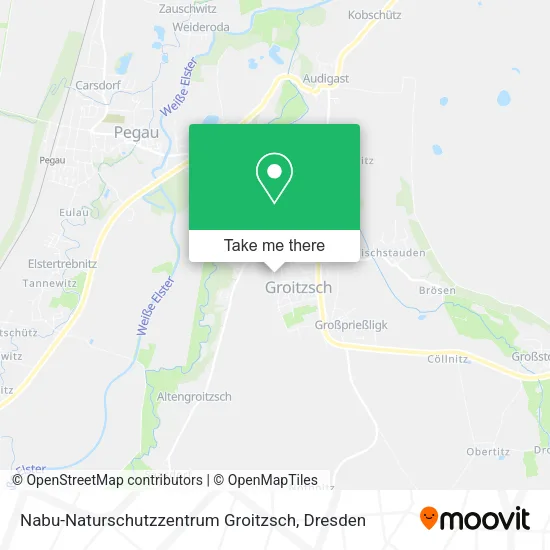 Карта Nabu-Naturschutzzentrum Groitzsch