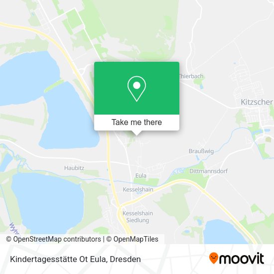 Карта Kindertagesstätte Ot Eula