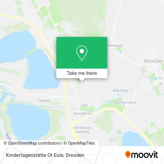 Карта Kindertagesstätte Ot Eula