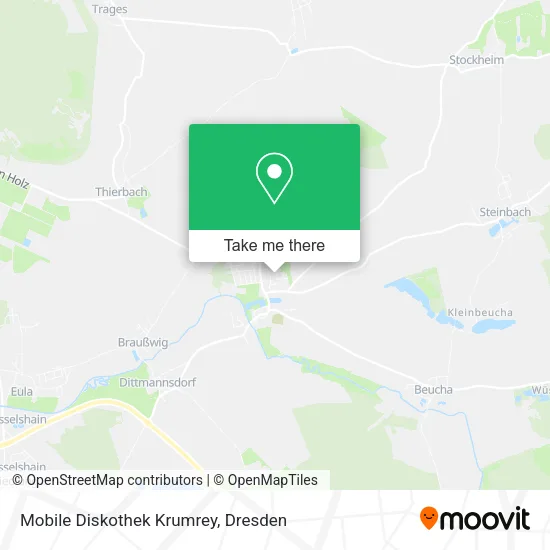 Карта Mobile Diskothek Krumrey