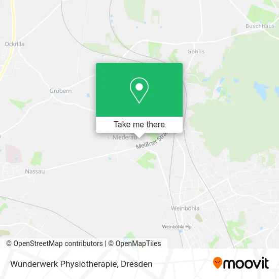 Карта Wunderwerk Physiotherapie