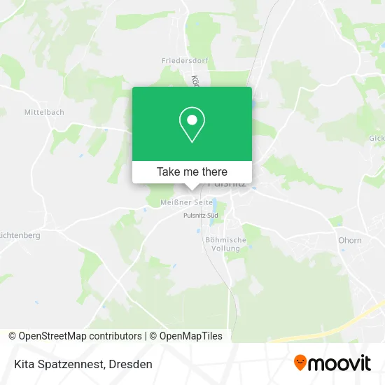 Карта Kita Spatzennest